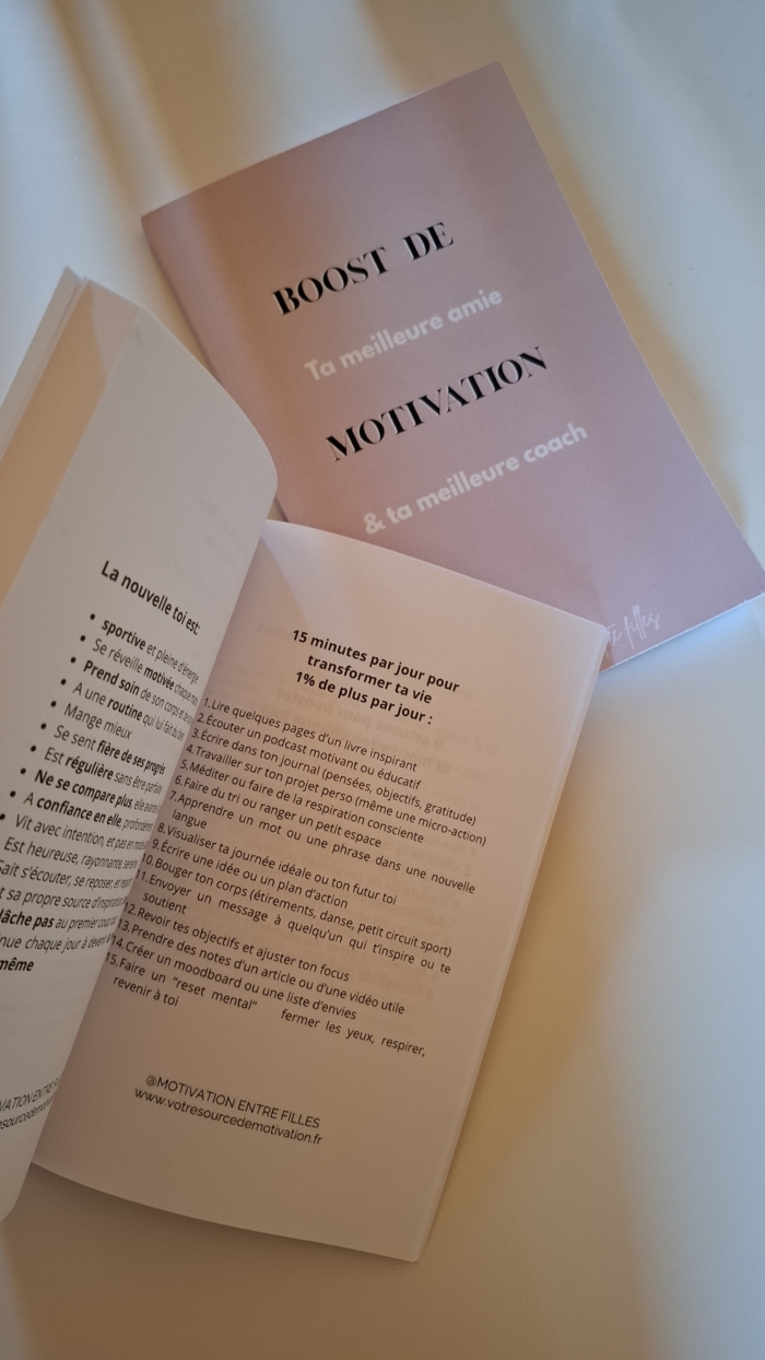 Boost ta motivation Le livre + le guide motivation sport + Challenge 30 jours – Image 2